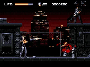 RoboCop versus The Terminator (Europe) (Beta) screen shot game playing